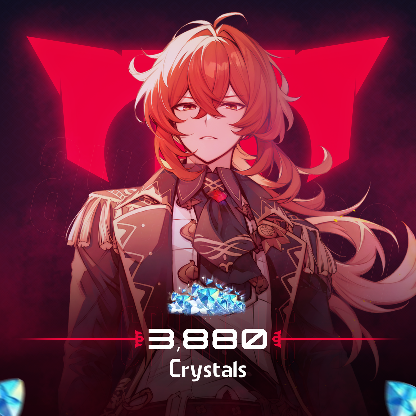 Genshin Impact 3.88k Genesis Crystals