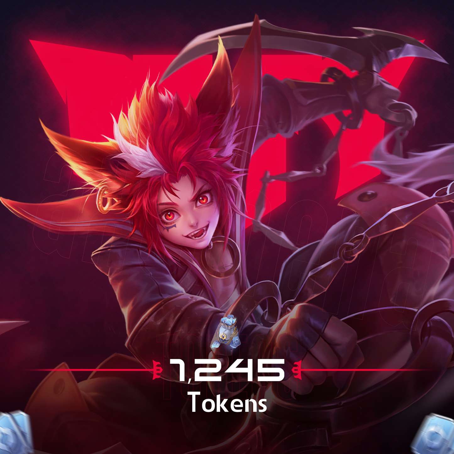 Honor of Kings 1.245k Tokens