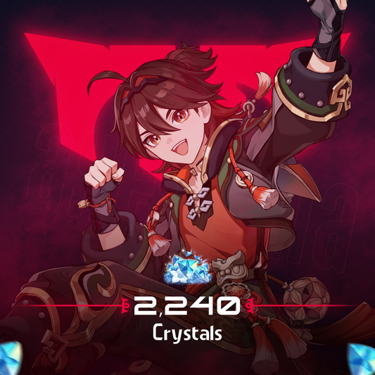 Genshin Impact 2.24k Genesis Crystals