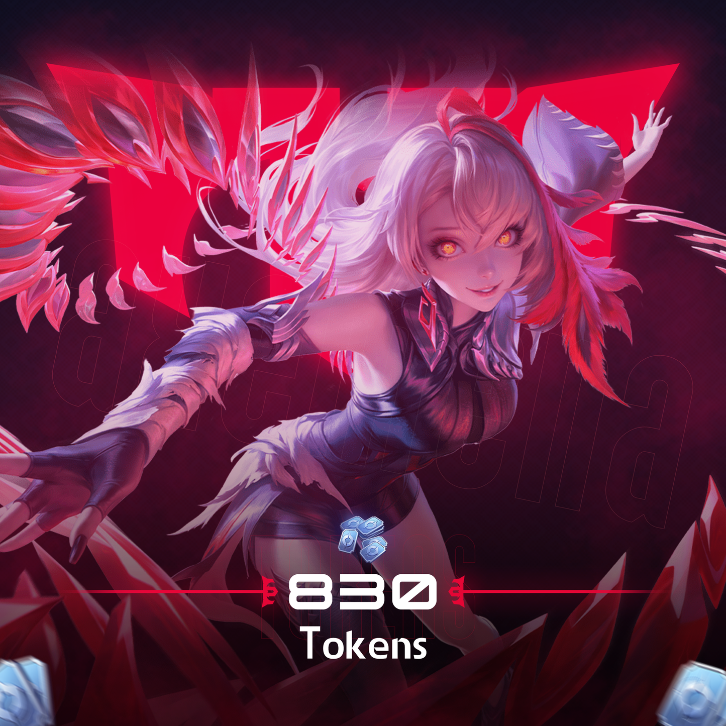 Honor of Kings 830 Tokens